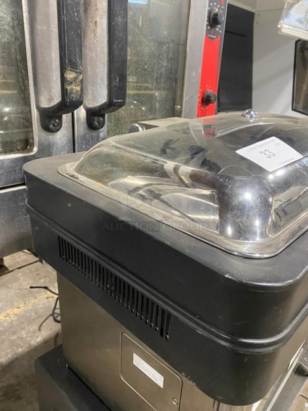 Spring USA Commercial Countertop Dual Hot / Cold System Chafer! With Full Sized Insert Pan! On Legs! 110-120V! Model: HC380-CT SN: 1400490! - Image 2 of 7