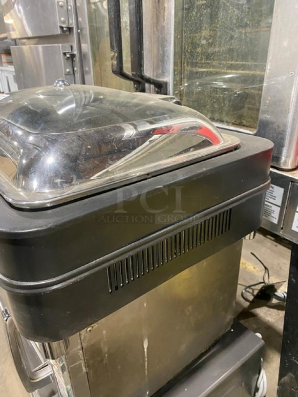 Spring USA Commercial Countertop Dual Hot / Cold System Chafer! With Full Sized Insert Pan! On Legs! 110-120V! Model: HC380-CT SN: 1400490! - Image 3 of 7
