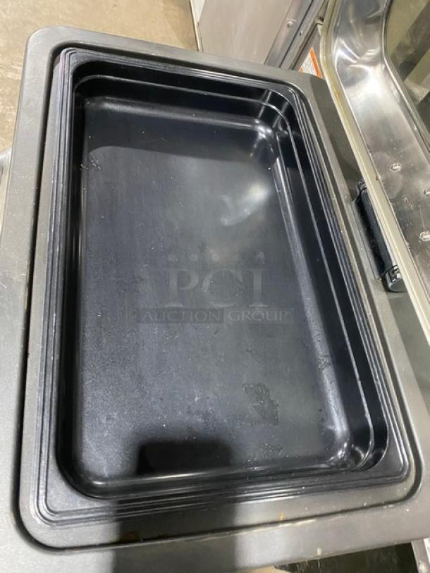 Spring USA Commercial Countertop Dual Hot / Cold System Chafer! With Full Sized Insert Pan! On Legs! 110-120V! Model: HC380-CT SN: 1400490! - Image 4 of 7