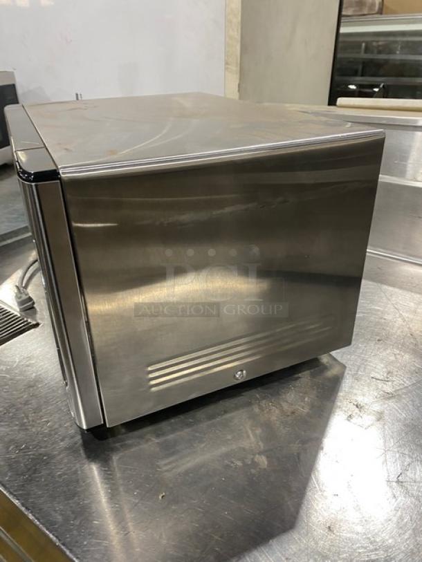 GE Appliances Commercial Stainless Steel Countertop Microwave Oven! Model: JE81145SH1SS SN: GM256198A! - Image 3 of 7