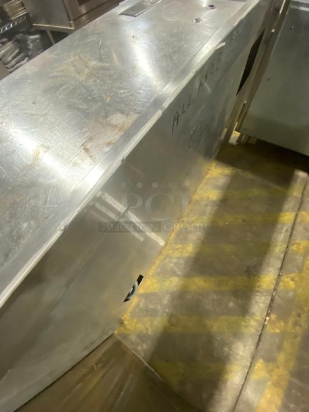 Toastmaster Commercial Stainless Steel Toastmaster Electric Powered 2 Drawer Food Warmer/Hot Food Server Built Into Custom Worktop Base! 230V 1 Phase! Model: 3B80A! With Back & Side Splash! With Additional 3 Drawer Storage! - Image 4 of 10