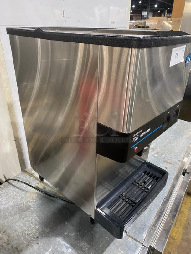 Hoshizaki Commercial Stainless Steel Countertop Ice Maker! With Ice & Water Dispenser! With Built In Ice Bin! On Legs! 115-120V 1 Phase! Model: DCM-270BAH SN: T14789B! - Image 2 of 8