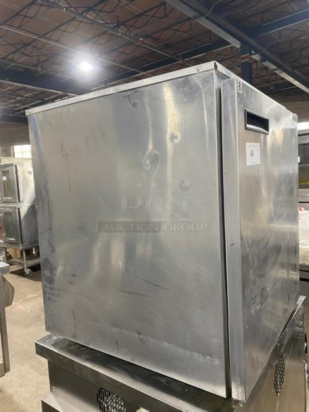 Delfield Commercial Stainless Steel Single Door Undercounter Refrigerator! With Racks! On Legs! 115V 1 Phase! Model: 406CA-A33 SN: 1308152001456! - Image 2 of 7