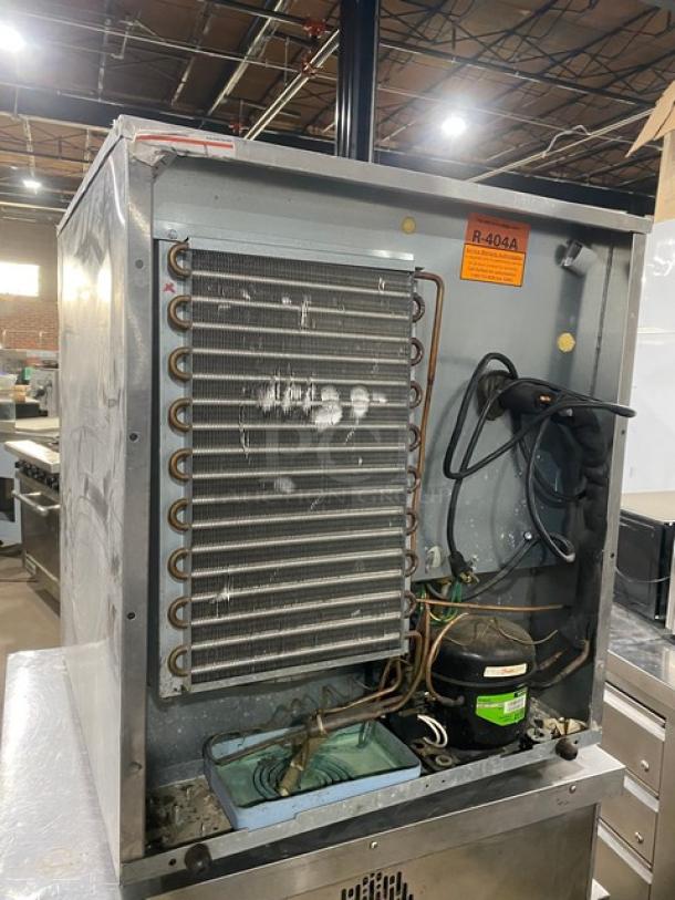 Delfield Commercial Stainless Steel Single Door Undercounter Refrigerator! With Racks! On Legs! 115V 1 Phase! Model: 406CA-A33 SN: 1308152001456! - Image 4 of 7