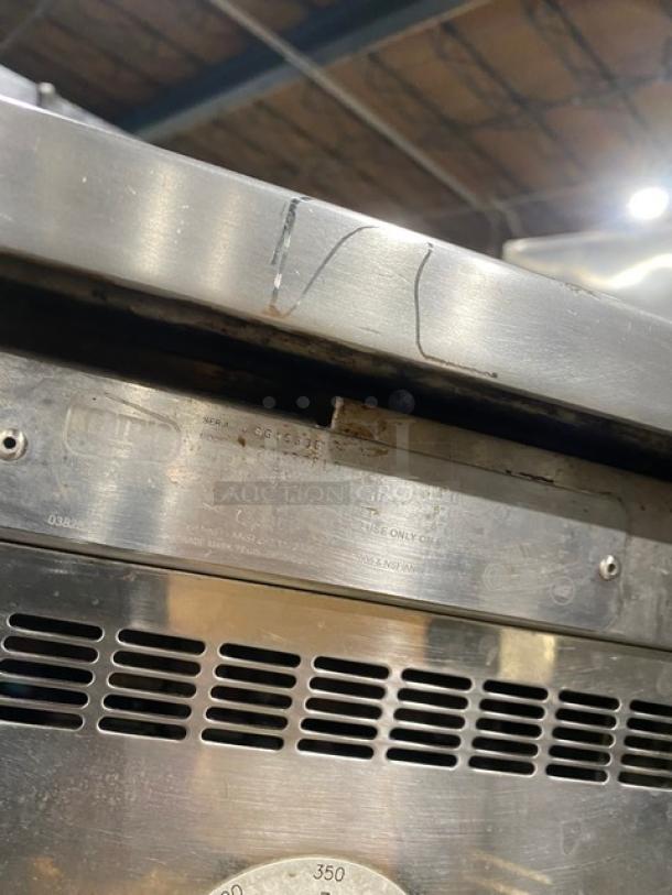 Keating Commercial Stainless Steel Natural Gas Powered Flat Griddle! With Mirror Shine Polished Top! On Single Shelf Stand With Casters! Model: 24X36FLD SN: GG45335! - Image 8 of 9