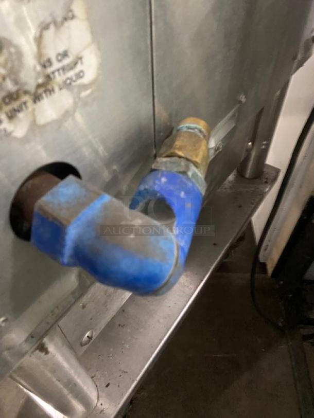 Keating Commercial Stainless Steel Natural Gas Powered Flat Griddle! With Mirror Shine Polished Top! On Single Shelf Stand With Casters! Model: 24X36FLD SN: GG45335! - Image 9 of 9