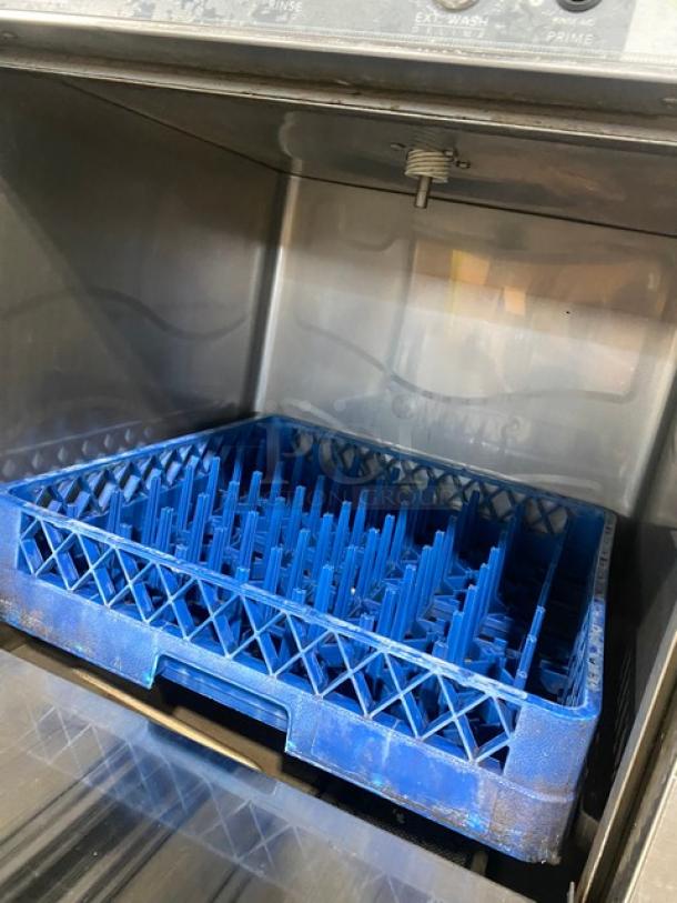 Champion Commercial Stainless Steel Undercounter Heavy Duty High Temperature Dishwasher! With Full Size Peg Rack! 120-208/230V 1 Phase! Model: UH230B SN: W171072637! - Image 5 of 8