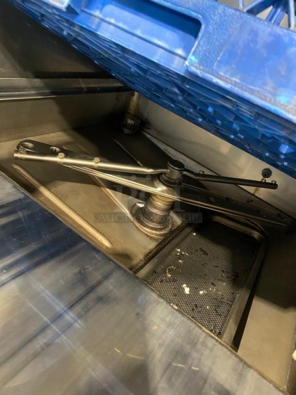 Champion Commercial Stainless Steel Undercounter Heavy Duty High Temperature Dishwasher! With Full Size Peg Rack! 120-208/230V 1 Phase! Model: UH230B SN: W171072637! - Image 6 of 8