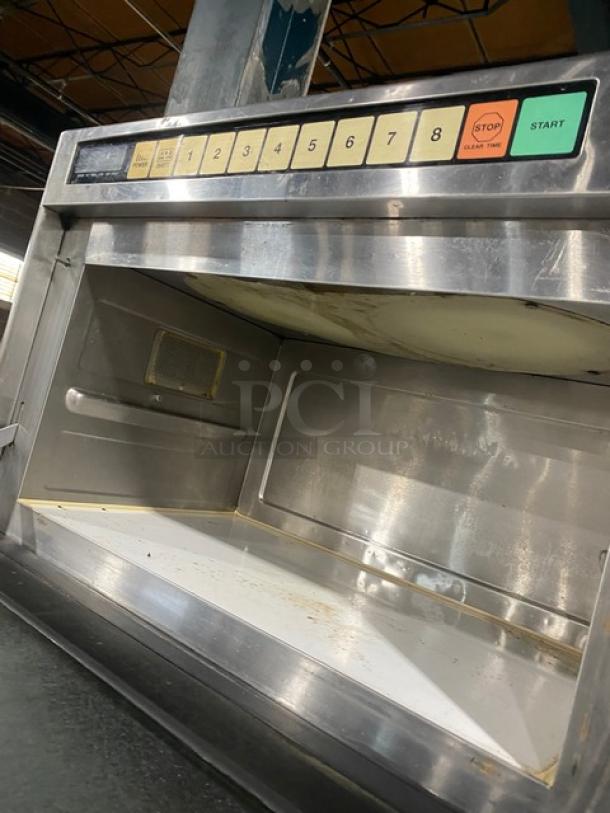 Panasonic Commercial Stainless Steel Electric Powered Countertop 2 Pan Microwave Steamer Oven! With Programmable Touch Pad! 230V 1 Phase! Model: NE-3280! - Image 6 of 8