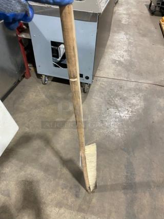 Commercial Wooden Revolving Deck Oven Brush!