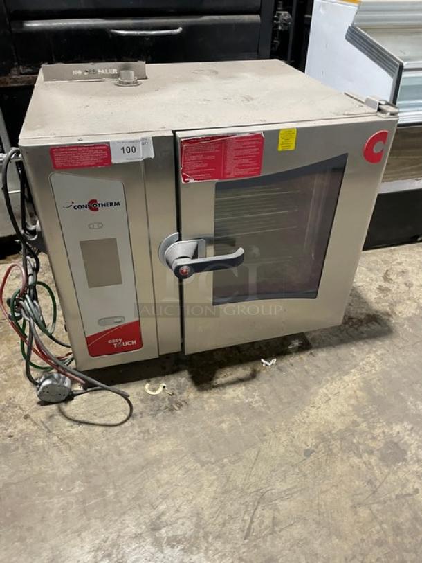 Cleveland Stainless Steel Commercial Natural Gas Powered Combi Convection Oven! With Metal Oven Racks! On Legs! Model: OGS-6.10 SN: 14072300! - Image 1 of 8