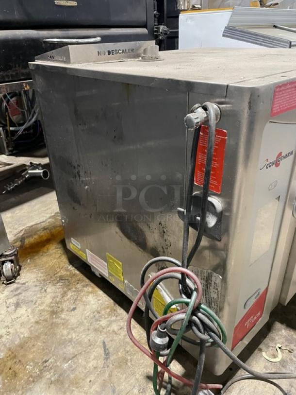 Cleveland Stainless Steel Commercial Natural Gas Powered Combi Convection Oven! With Metal Oven Racks! On Legs! Model: OGS-6.10 SN: 14072300! - Image 2 of 8