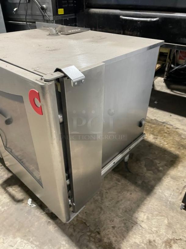 Cleveland Stainless Steel Commercial Natural Gas Powered Combi Convection Oven! With Metal Oven Racks! On Legs! Model: OGS-6.10 SN: 14072300! - Image 3 of 8
