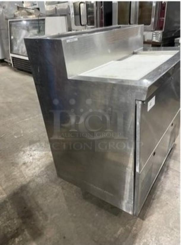 Randell Commercial Stainless Steel Self-Contained Ice Cream Dipping Cabinet/Sundae Station! With Cutting Board Style Sliding Lid! Model: 69345A SN: W1226044-1! 115V 1 Phase! - Image 2 of 10
