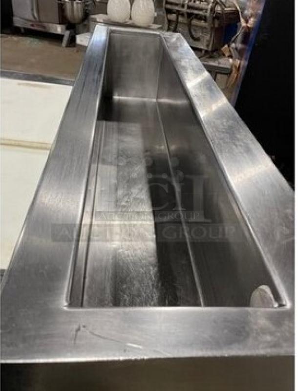 Randell Commercial Stainless Steel Self-Contained Ice Cream Dipping Cabinet/Sundae Station! With Cutting Board Style Sliding Lid! Model: 69345A SN: W1226044-1! 115V 1 Phase! - Image 7 of 10