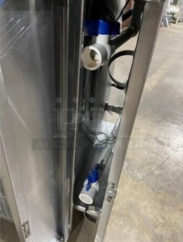 Randell Commercial Stainless Steel Self-Contained Ice Cream Dipping Cabinet/Sundae Station! With Cutting Board Style Sliding Lid! Model: 69345A SN: W1226044-1! 115V 1 Phase! - Image 8 of 10