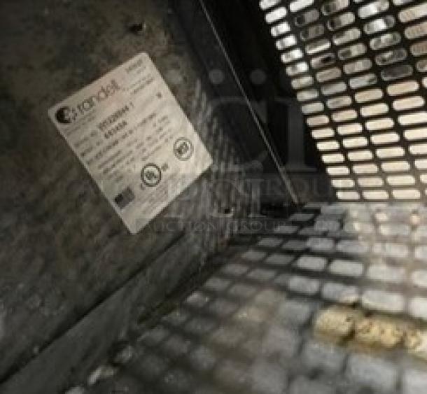 Randell Commercial Stainless Steel Self-Contained Ice Cream Dipping Cabinet/Sundae Station! With Cutting Board Style Sliding Lid! Model: 69345A SN: W1226044-1! 115V 1 Phase! - Image 9 of 10