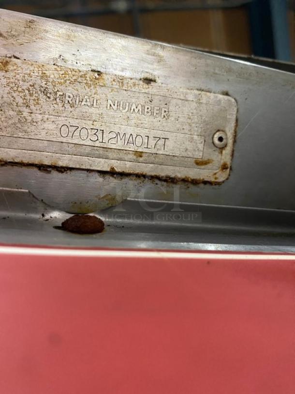 Blodgett Energy Star Commercial Stainless Steel Electric Powered Double Stacked Convection Oven! With Wire Oven Racks! Model: CTB-1 SN: 070312MA0171! 208/230-240V 1/3 Phase! On Single Shelf Cart With Casters! 2X Your Bid Makes One Unit! - Image 10 of 10