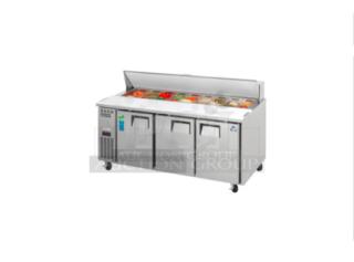 Excellent Condition Everest EPR3 72" Three Section Sandwich Prep Table 115 Volt Tested and Working!
