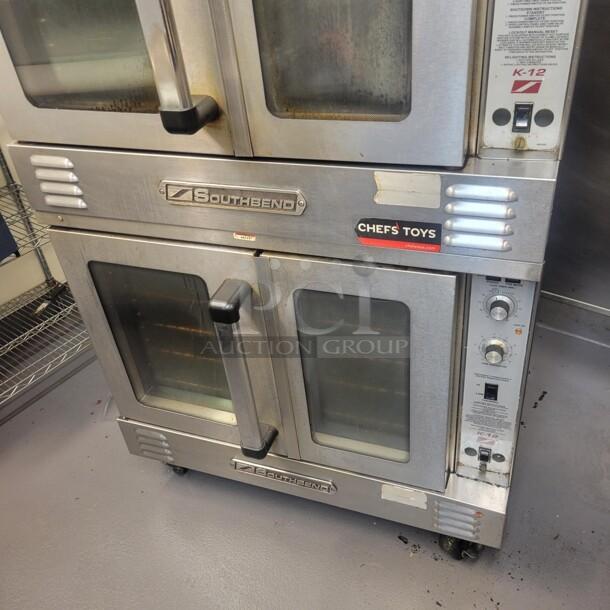 Late Model Southbend K-12  Double Deck Gas Convection Oven Tested and Working! - Image 6 of 11