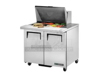 Excellent Condition True  36" Refrigerated Sandwich Table 115 Volt Tested and Working!