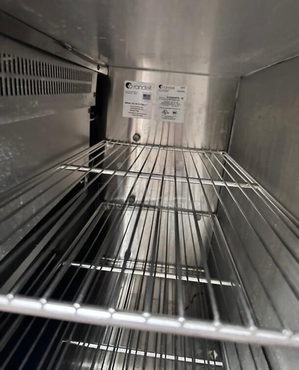 Late Model Randell CHICK-FIL-A Refrigerated  Pizza Table 115 Volt Tested and Working! - Image 4 of 10