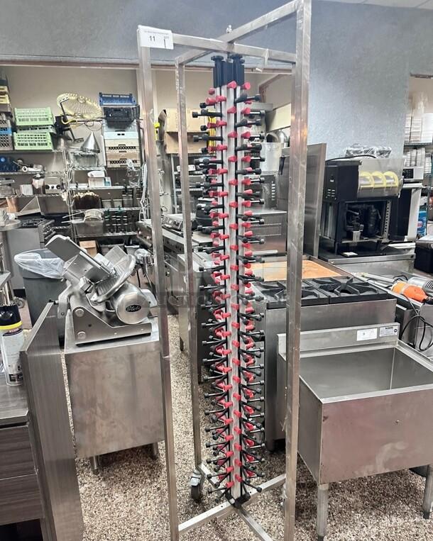 Plate Mate PM84-120 Mobile Plate Rack Holds 84 Plates - Image 2 of 8