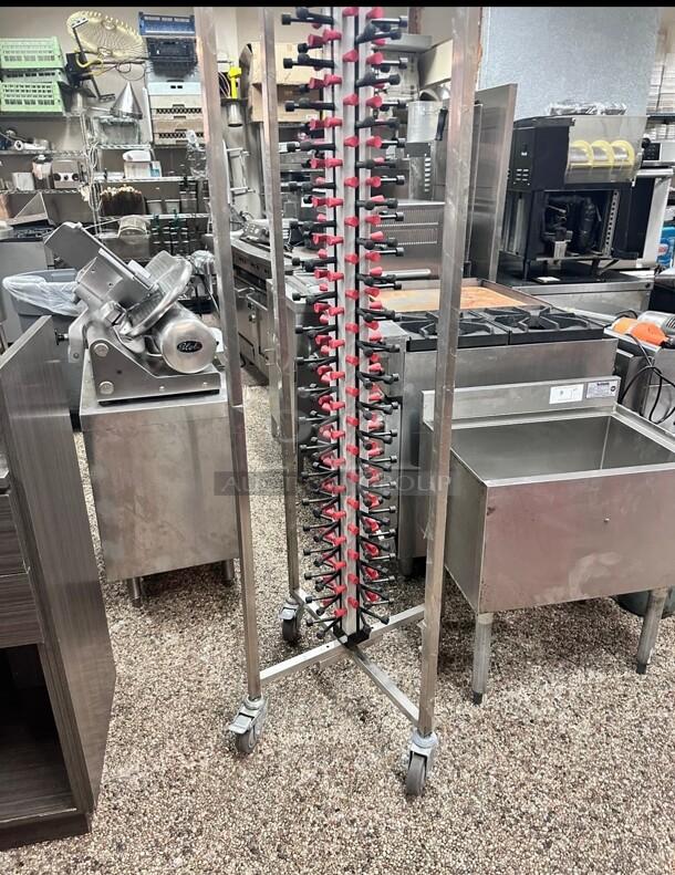 Plate Mate PM84-120 Mobile Plate Rack Holds 84 Plates - Image 3 of 8