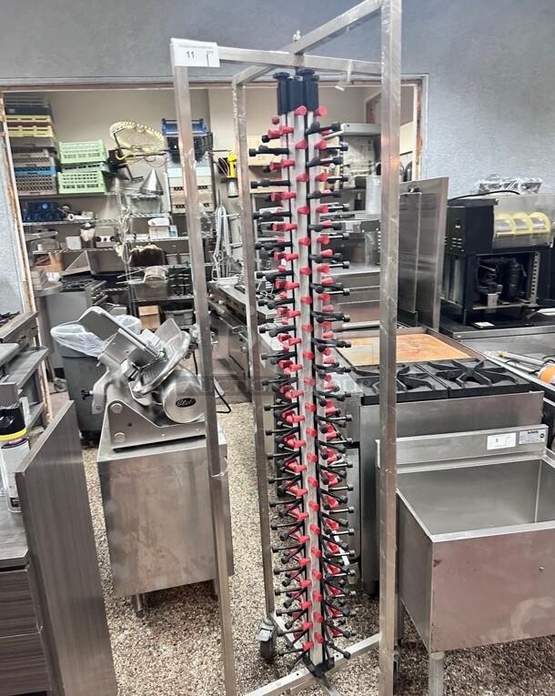 Plate Mate PM84-120 Mobile Plate Rack Holds 84 Plates - Image 4 of 8