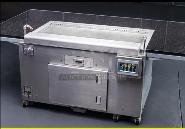 Late Model  Apace All-in-one Recirculating Electric Grill 220 Volt 3 Phase Built in Fire System Tested and Working! - Image 1 of 5