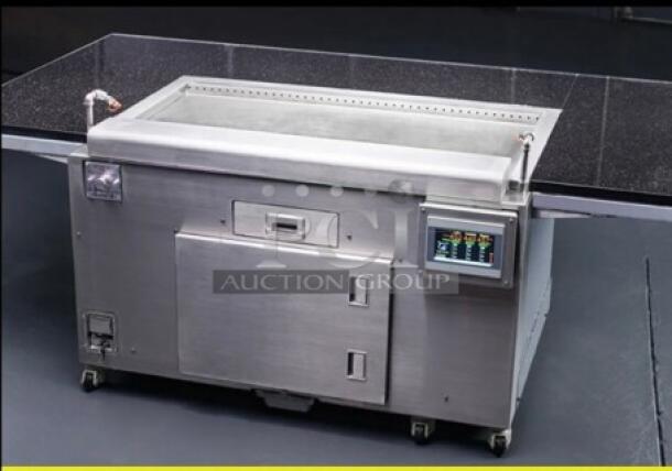 Late Model  Apace All-in-one Recirculating Electric Grill 220 Volt 3 Phase Built in Fire System Tested and Working! - Image 2 of 5