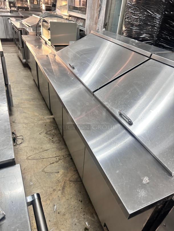 True 72" Refrigerated Sandwich Table 115 Volt Tested and Working! - Image 5 of 6