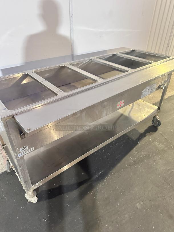 Duke 5 Bays Commercial Gas Steam Table Tested and Working! - Image 2 of 7