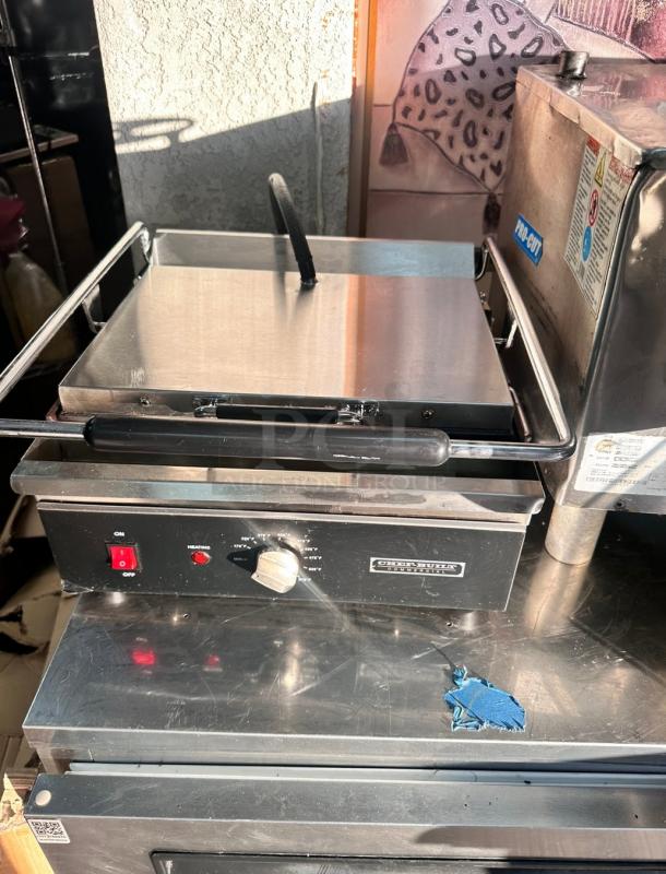 Commercial Panini Machine 115 Volt Tested and Working! - Image 4 of 7