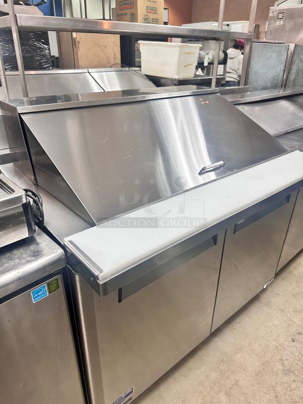 Turbo Air Commercial 48" Refrigerated Sandwich Table 115 Volt Tested and Working! - Image 2 of 2