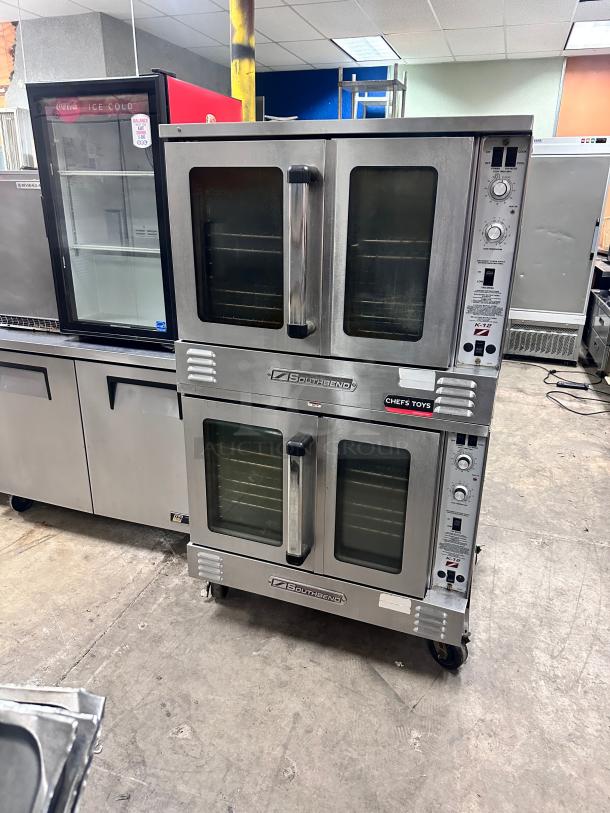 Late Model Southbend K-12  Double Deck Gas Convection Oven Tested and Working! - Image 2 of 11