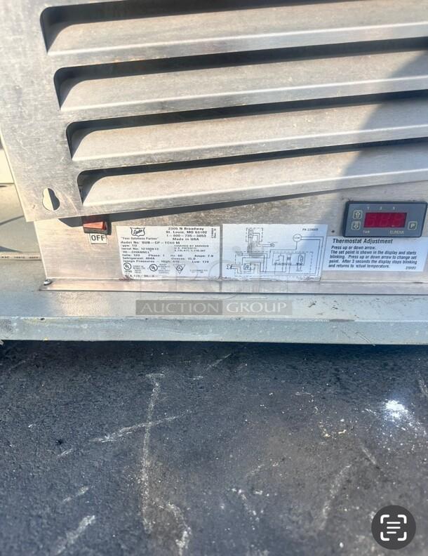 Duke  Subway Sandwich Condiment Prep Table Refrigerator Cooler 60″ 115 Volt Tested and Working! - Image 4 of 5