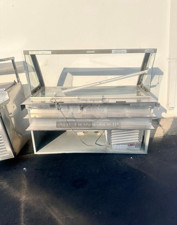 Duke  Subway Sandwich Condiment Prep Table Refrigerator Cooler 60″ 115 Volt Tested and Working! - Image 3 of 5