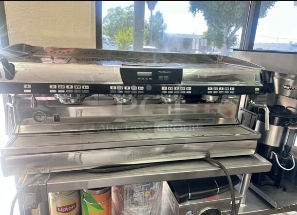 Excellent Condition Nuova Simonelli 4 Group Commercial Expresso Machine 220 Volt 1 Phase Tested and Working! - Image 3 of 9