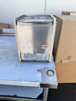 New! Crathco Two Flavor Cold Beverage Dispenser 115v  Base Only Working!