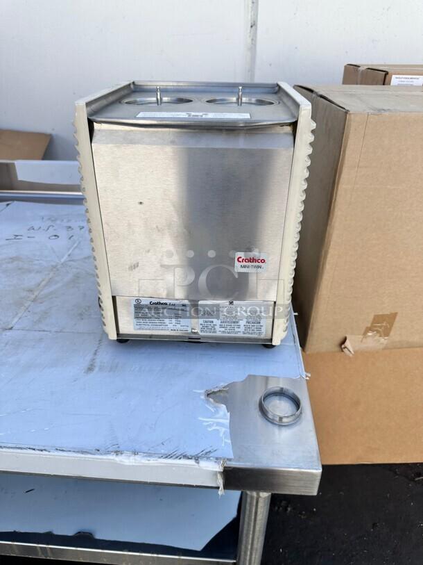 New! Crathco Two Flavor Cold Beverage Dispenser 115v  Base Only Working! - Image 2 of 8