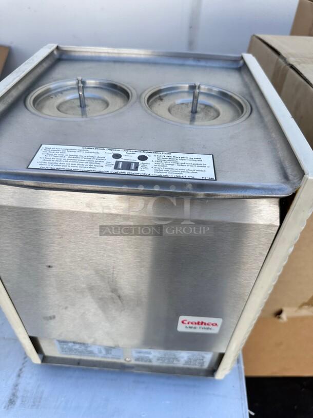 New! Crathco Two Flavor Cold Beverage Dispenser 115v  Base Only Working! - Image 4 of 8