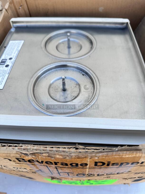 New! Crathco Two Flavor Cold Beverage Dispenser 115v  Base Only Working! - Image 6 of 8