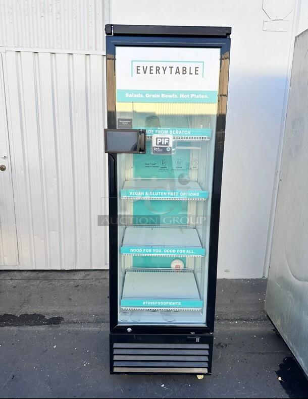 Late Model Atosa  Single Glass Section Refrigerated Cooler  115 Volt Tested and Working! - Image 1 of 11