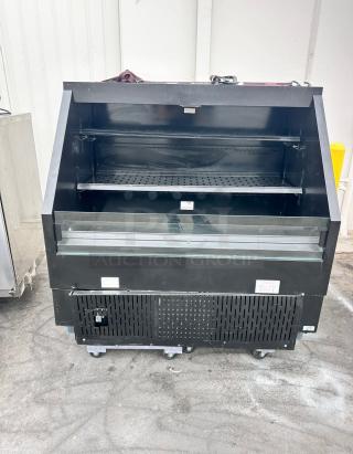 Columbus Show Case Company URSS4648S2 Display Refrigerated Merchandiser 115v Tested and Working!