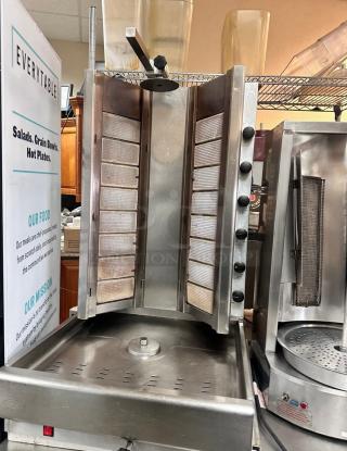 Commercial Gas Shawarma Machine Tested and Working!