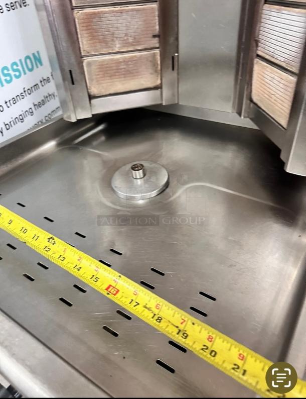 Commercial Gas Shawarma Machine Tested and Working! - Image 4 of 5