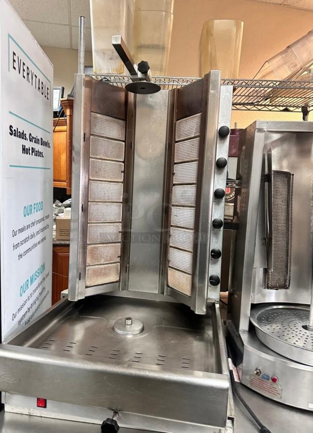 Commercial Gas Shawarma Machine Tested and Working! - Image 5 of 5