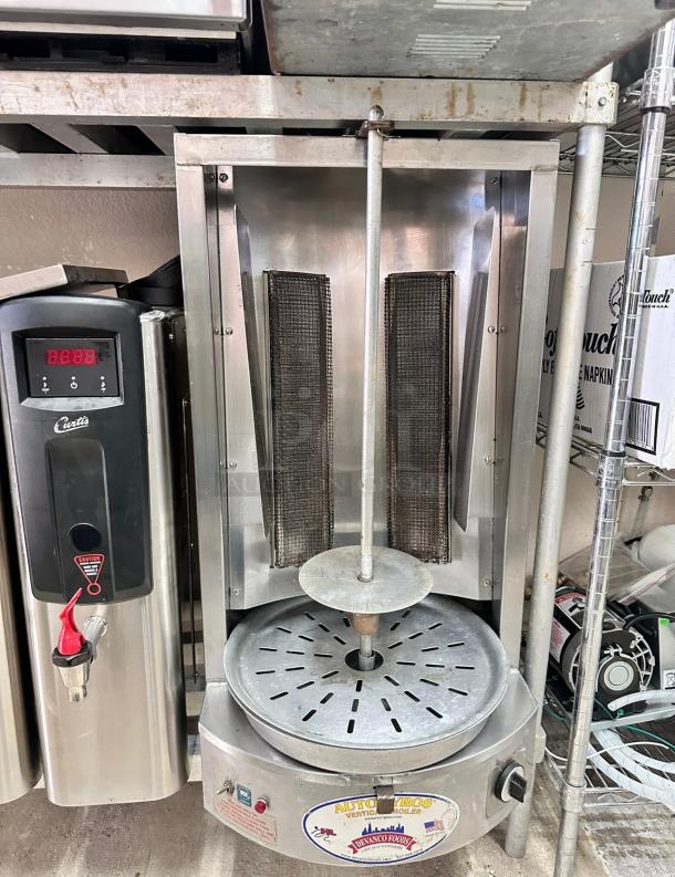 Commercial Gas Shawarma Machine Tested and Working! - Image 3 of 8