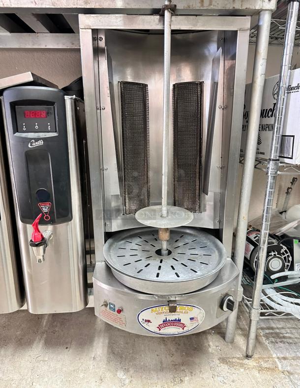 Commercial Gas Shawarma Machine Tested and Working! - Image 4 of 8